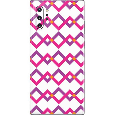 Chevron White Out Galaxy Note 10 Plus Skin
